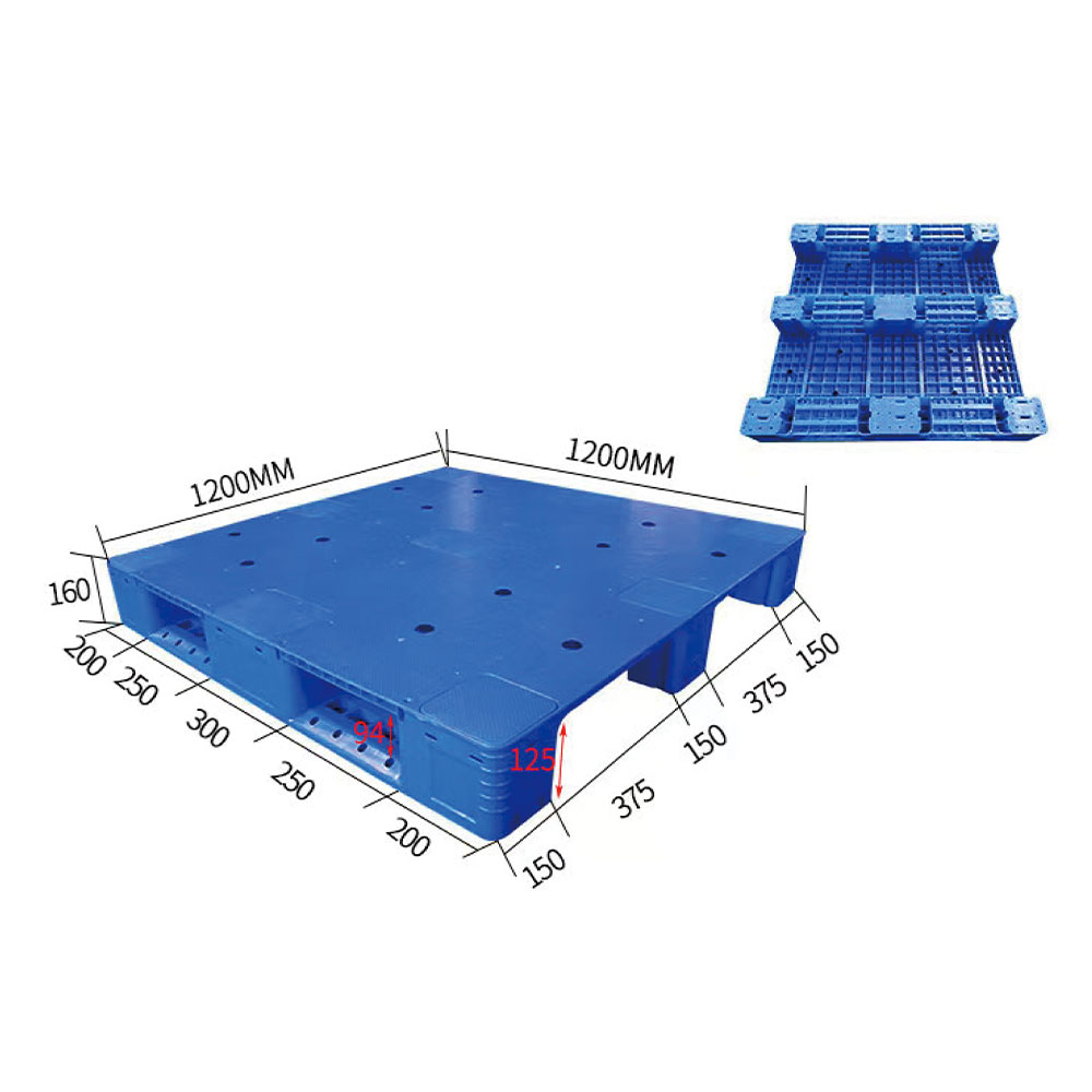 DDC1212 Vejrbestandig plast palle