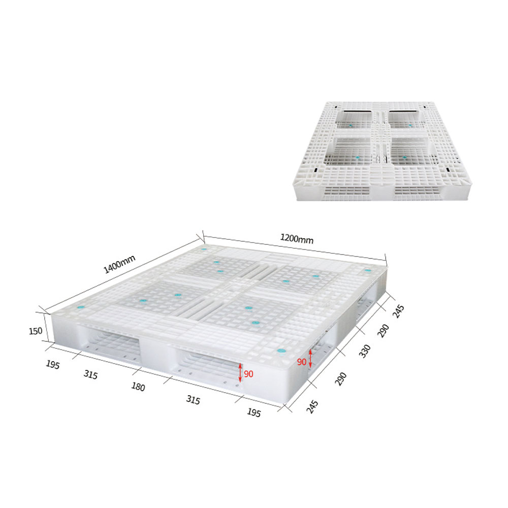 DDT1412 Let og holdbar plastikpalle